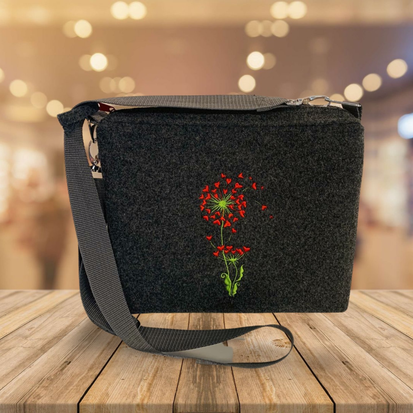 Tasche mit Gurtband