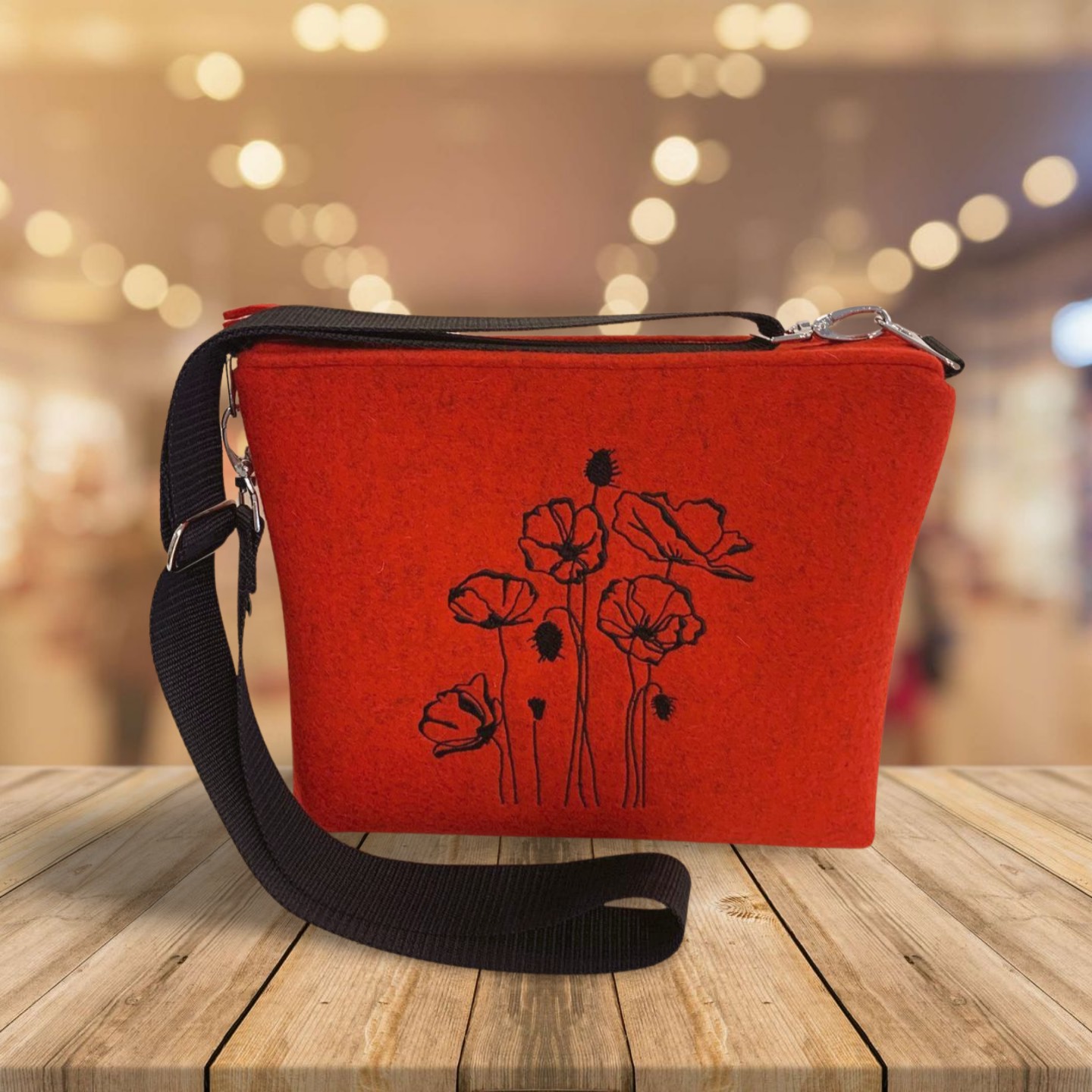 Tasche mit Gurtband