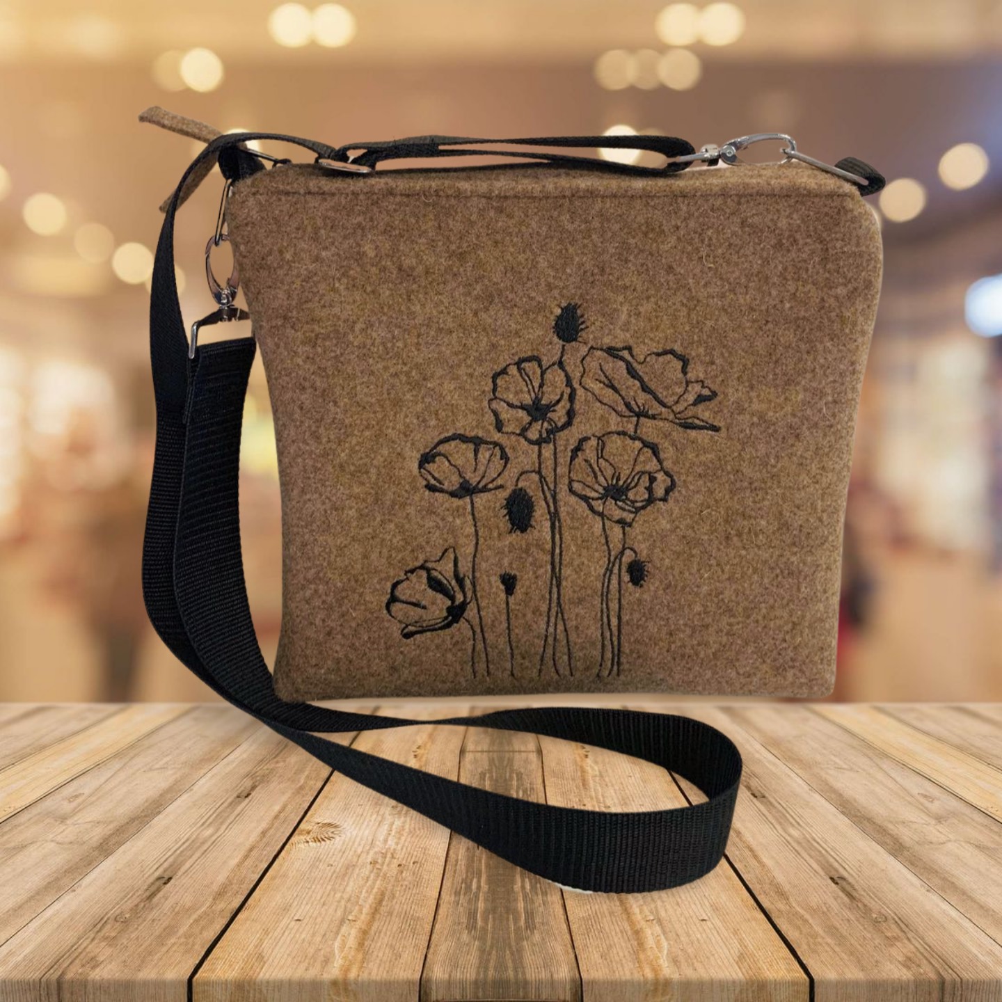 Tasche mit Gurtband