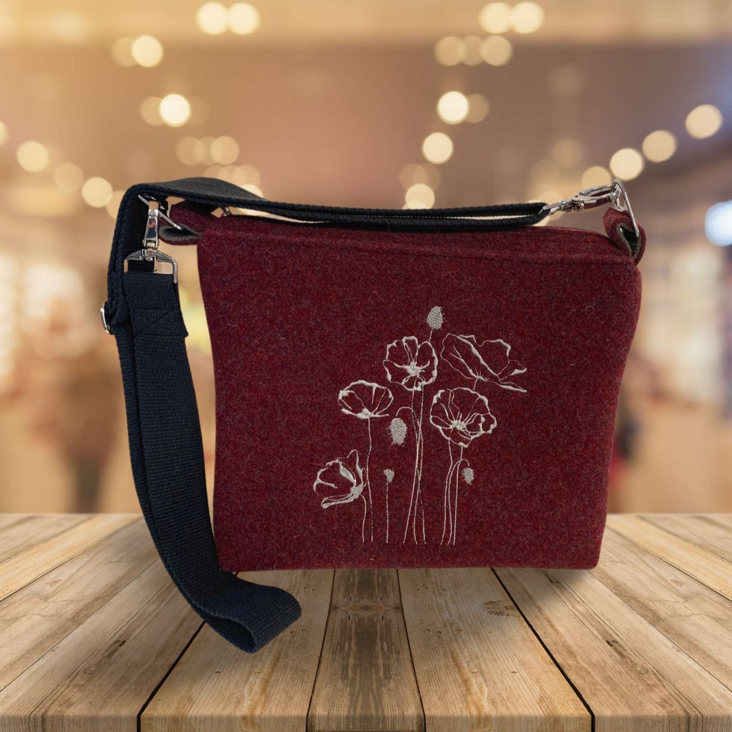 Tasche mit Gurtband