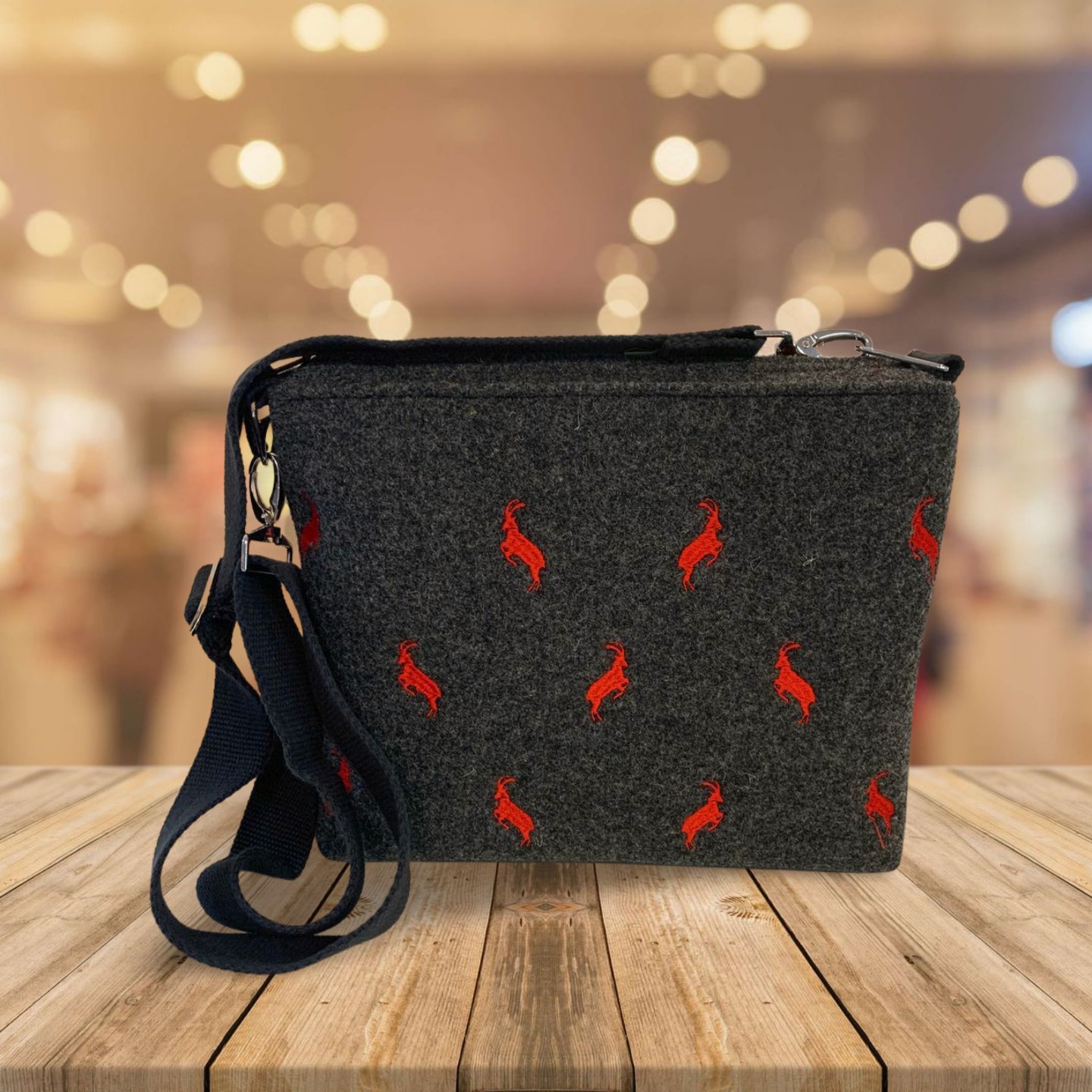 Tasche mit Gurtband