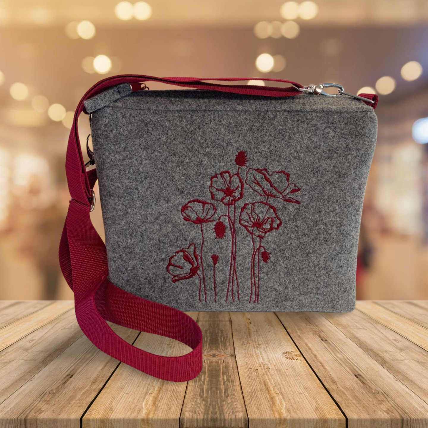 Tasche mit Gurtband